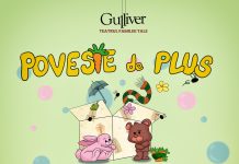 Premiera spectacolului ”Poveste de pluș” la Teatrul Gulliver