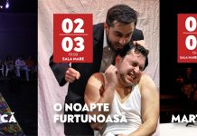 Trei spectacole în acest weekend la Teatrul Dramatic „Fani Tardini”