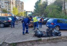 Curățenia de primăvară continuă. Ecosal acționează în cartierele Micro 21 și Aurel Vlaicu