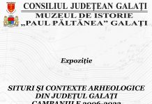 Expoziție la Muzeul de Istorie „Paul Păltănea”, secția Lapidarium