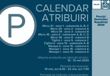 O nouă etapă de atribuire a locurilor din parcările rezidențiale