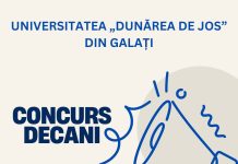 Toate posturile de decan din cadrul Universității „Dunărea de Jos” sunt scoase la concurs