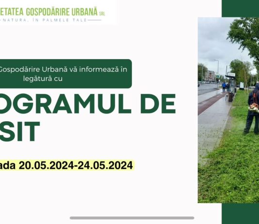 Gospodărire Urbană, în cartiere pentru cosirea ierbii