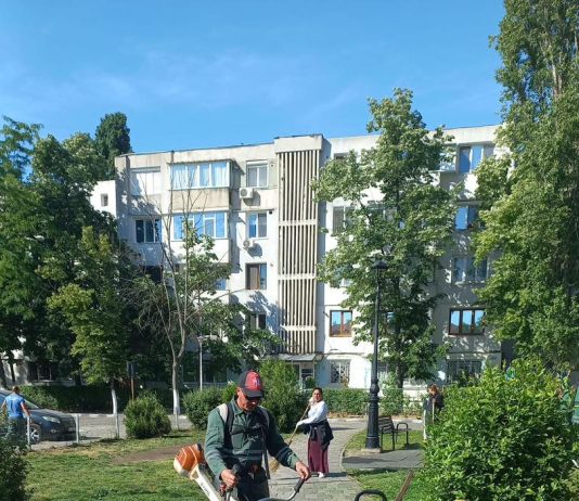 Echipele Gospodărire Urbană, în teren pentru întreținerea spațiilor verzi