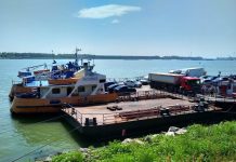 Traversarea Dunării în punctul Galați – I.C. Brătianu se va face doar cu un bac mic