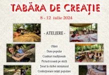 Tabără de creație pentru copii la Muzeul Satului din Pădurea Gârboavele