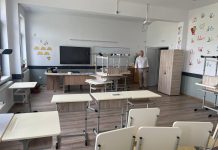 Ionuț Pucheanu: „Am dotat toate clasele cu echipamente IT, iar acum se montează și mobilierul nou”