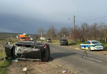 Accident rutier grav în județul Galați. Trei frați au fost răniți