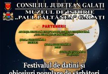 Festival de datini și obiceiuri populare la Galați