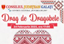 „Drag de Dragobete” la Centrul Cultural „Dunărea de Jos”