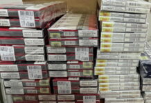 Tigări de contrabandă, confiscate de polițiștii de frontieră