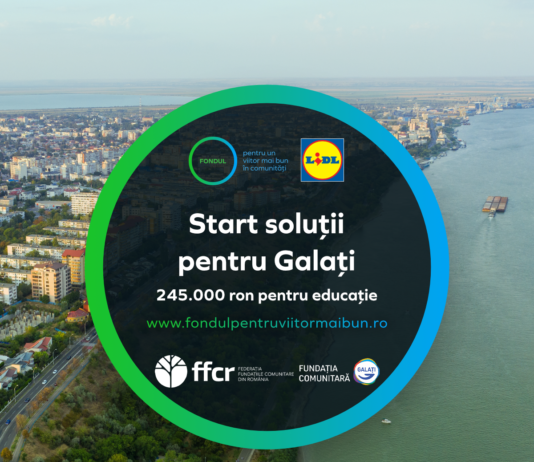 Programul național „Fondul pentru un viitor mai bun în comunități” alocă 245.000 lei pentru sprijinirea educației
