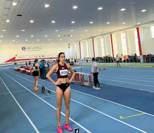 Rebeca Ciocan, evoluție foarte bună la Campionatele Naționale de Atletism
