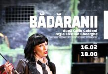 O nouă reprezentație a spectacolului ”Bădăranii” la Teatrul Gulliver