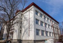 Lucrări în desfășurare la Liceul cu Program Sportiv