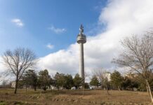 Parcul de la Turnul TV, în modernizare. Lucrările sunt în plină desfășurare