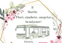 Surprize pentru femei, de 8 Martie, în mijloacele de transport în comun