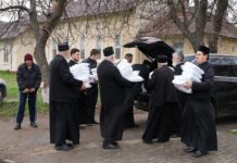 Acţiune filantropică la Centrul Medico-Social din Pechea