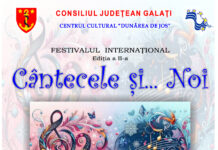 Festivalului Internațional de muzică ușoară „Cântecele și… Noi”, la Centrul Cultural ”Dunărea de Jos”