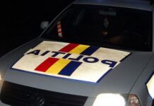 Beat criță, s-a izbit cu mașina de gardul cimitirului!