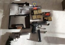 Percheziții la persoane bănuite de nerespectarea regimului armelor și al munițiilor