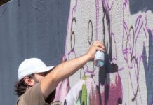 Htag Festival. Artiștii urbani au revenit la Galați și realizează acum cea mai mare pictură murală din oraș