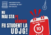 Încă mai poți deveni student al Universității „Dunărea de Jos” din Galați