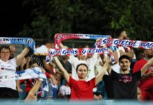 Întâlnire între suporterii Oțelului și forțele de ordine. Situația rămâne tensionată