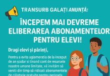 Transurb începe mai devreme eliberarea abonamentelor pentru elevi