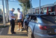 Bărbat cu dreptul de a conduce suspendat, depistat la frontieră