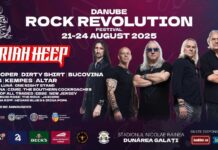 Iată ce trupe urcă, astăzi, pe scenă la Danube Rock Revolution Festival 2025