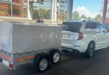 Remorcă neînmatriculată depistată la frontieră