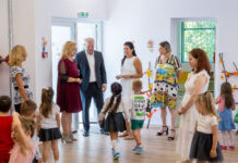 Grădinița nr. 8 este acum modernă și plină de culoare