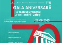Dramaticul gălățean sărbătorește 70 de ani de teatru