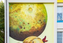 Arta urbană a invadat Galațiul. Școli și autobuze pictate de artiști renumiți din România și de peste hotare (GALERIE FOTO))