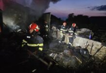 O femeie a murit într-un incendiu la Tecuci