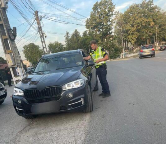 Amenzi de peste 26.600 lei aplicate de polițiști în numai opt ore