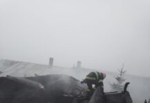 Incendiu la o locuință din comuna Cosmești