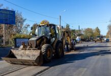 Lucrări în plină desfășurare pe Strada Ștefan cel Mare