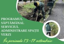 Gospodărire Urbană: „Am început o nouă săptămână dedicată întreținerii și îngrijirii spațiilor verzi”