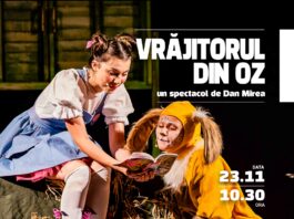 Un curcubeu de emoție și culoare la spectacolul ”Vrăjitorul din Oz”, de la Teatrul ”Gulliver”