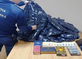 Produse contrafăcute descoperite în trafic de către polițiștii de frontieră