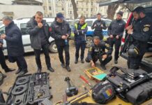 Carabinierii și SPP-iștii moldoveni, în vizită de lucru la Galați