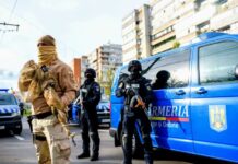 Jandarmeria veghează la respectarea ordinii și siguranței publice de Anul Nou