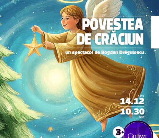 ”Povestea de Crăciun” aduce magia sărbătorilor la Teatrul ”Gulliver”