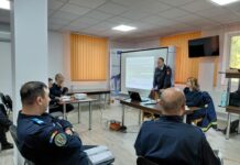 Jandarmii gălățeni își consolidează pregătirea pentru gestionarea dezastrelor