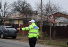 Peste 40 de sancțiuni contravenționale aplicate de polițiști într-o singură zi