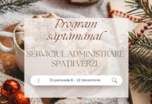 Echipele Gospodărire Urbană continuă să fie zilnic în teren