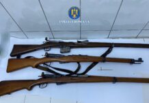 Bărbat reținut pentru contrabandă cu arme letale