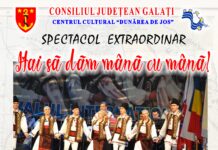 Consiliul Județean și Centrul Cultural vă invită la un spectacol extraordinar de muzică populară, de Ziua Unirii